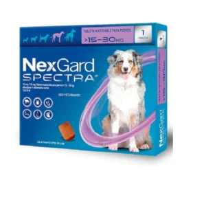 NEXGARD SPECTRA DE 15 A 30 kilos