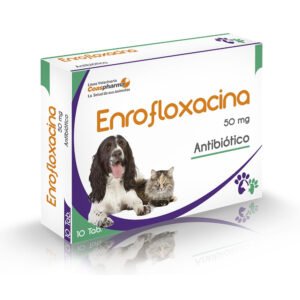 ENROFLOXACINA 50 MG