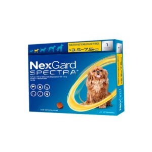 NEXGARD SPECTRA DE 3.5 A 7.5 kilos