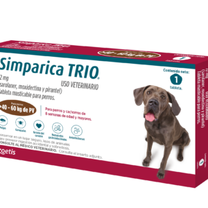 SIMPARICA TRIO DE 40 A 60 kilos