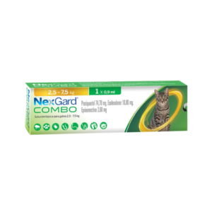 NEXGARD COMBO CAT X 2.5 A 7.5 kg